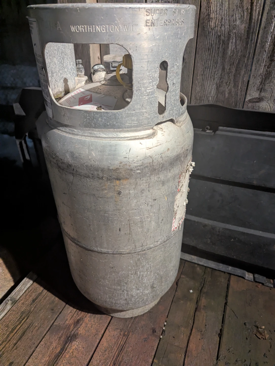 Worthington Propane Tank