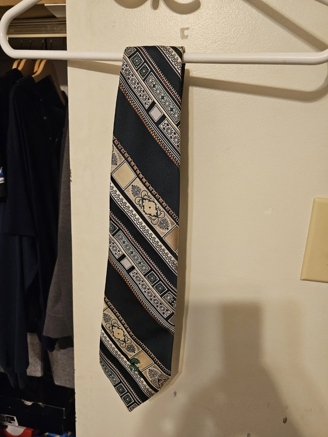 Vintage1970s  men's neck ties made in canada