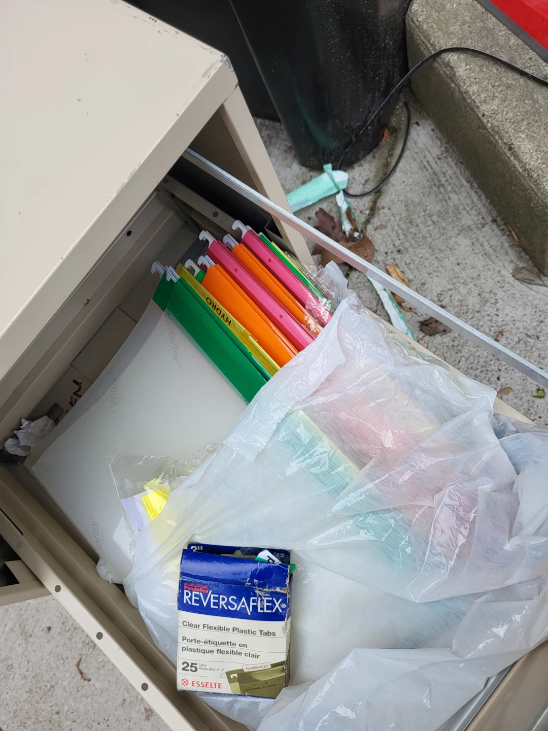 Filing Cabinet with Hanging Folders - photo 2