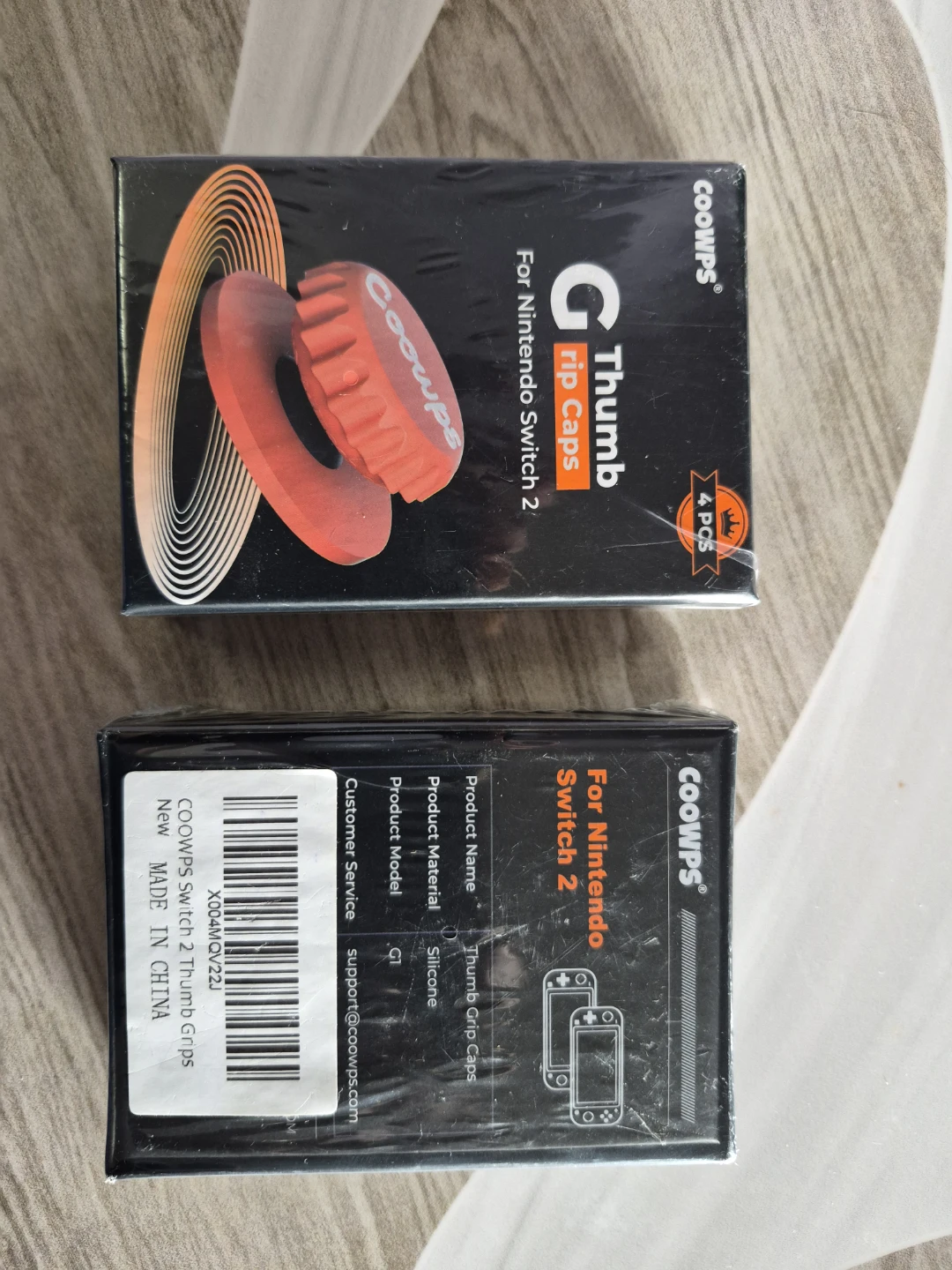 COOWPS Thumb Grip Caps for Nintendo Switch 2