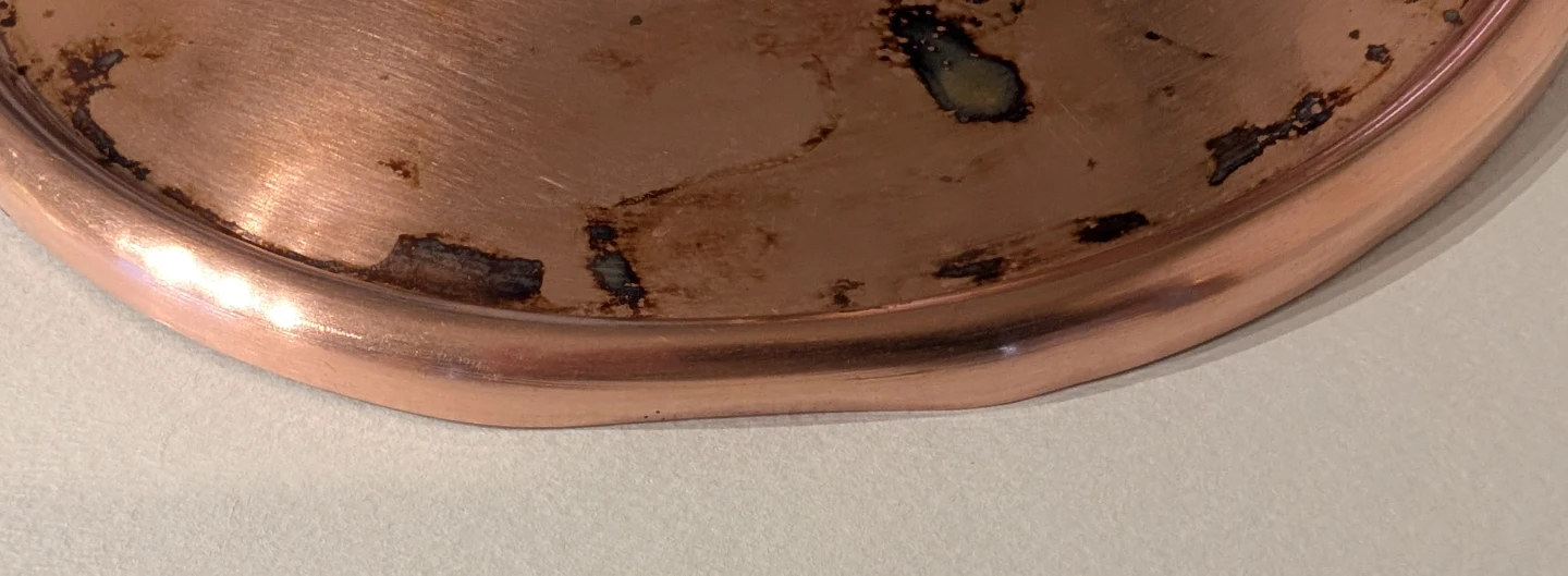 Vintage Copper Pot with Lid - photo 2
