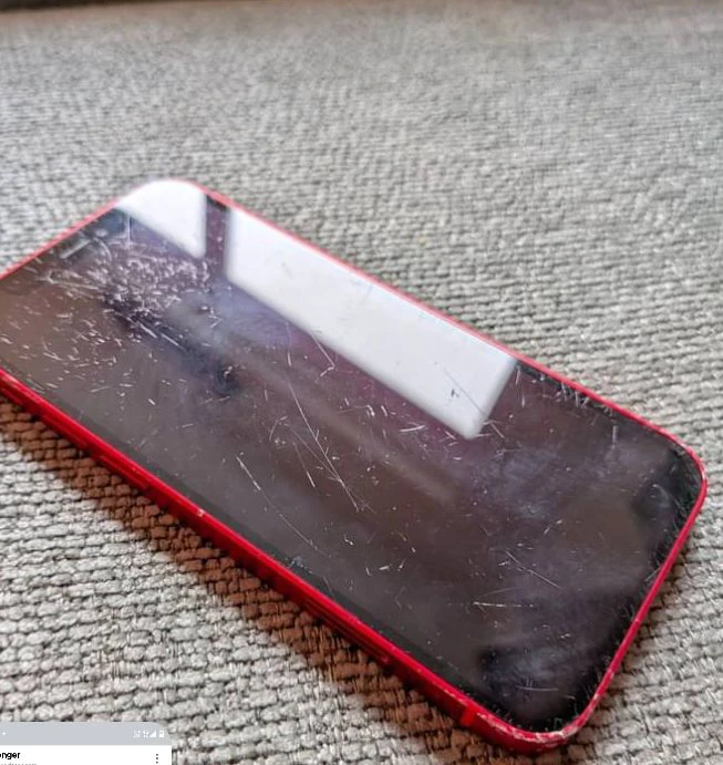 Red Apple iPhone 12