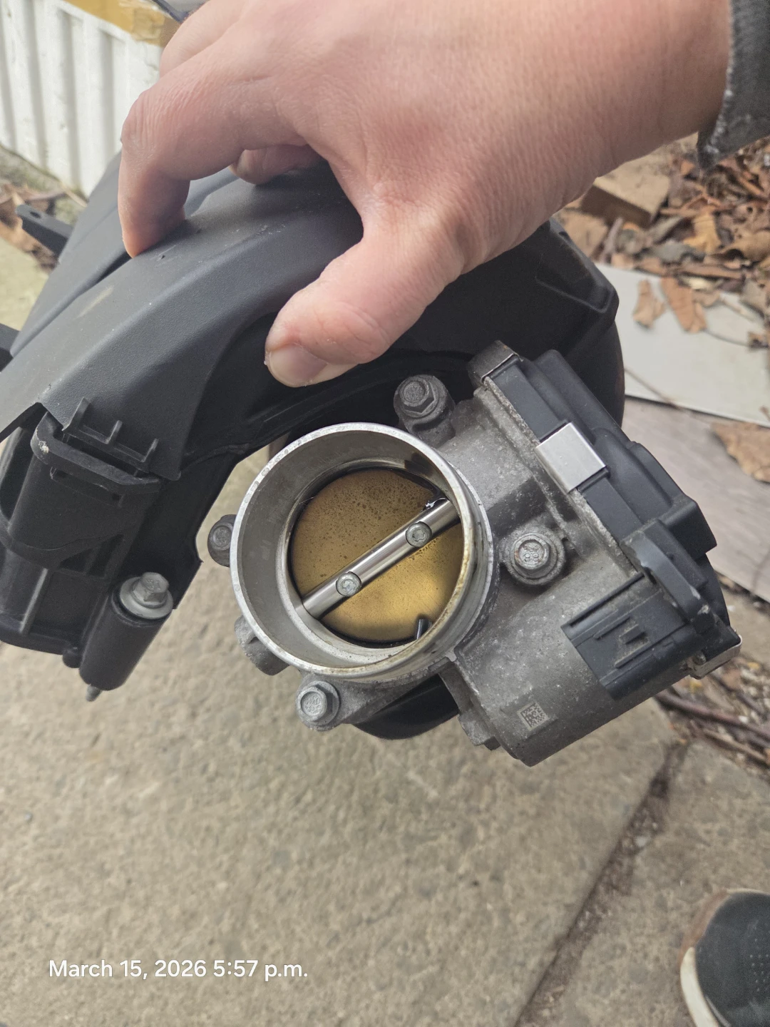 Intake Manifold with Throttle Body and Map sensor Assembly