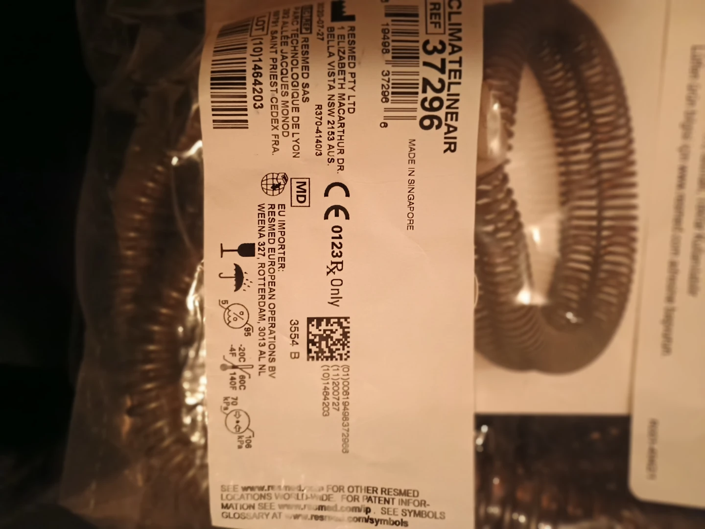 ResMed ClimateLineAir Heated Tube - photo 2