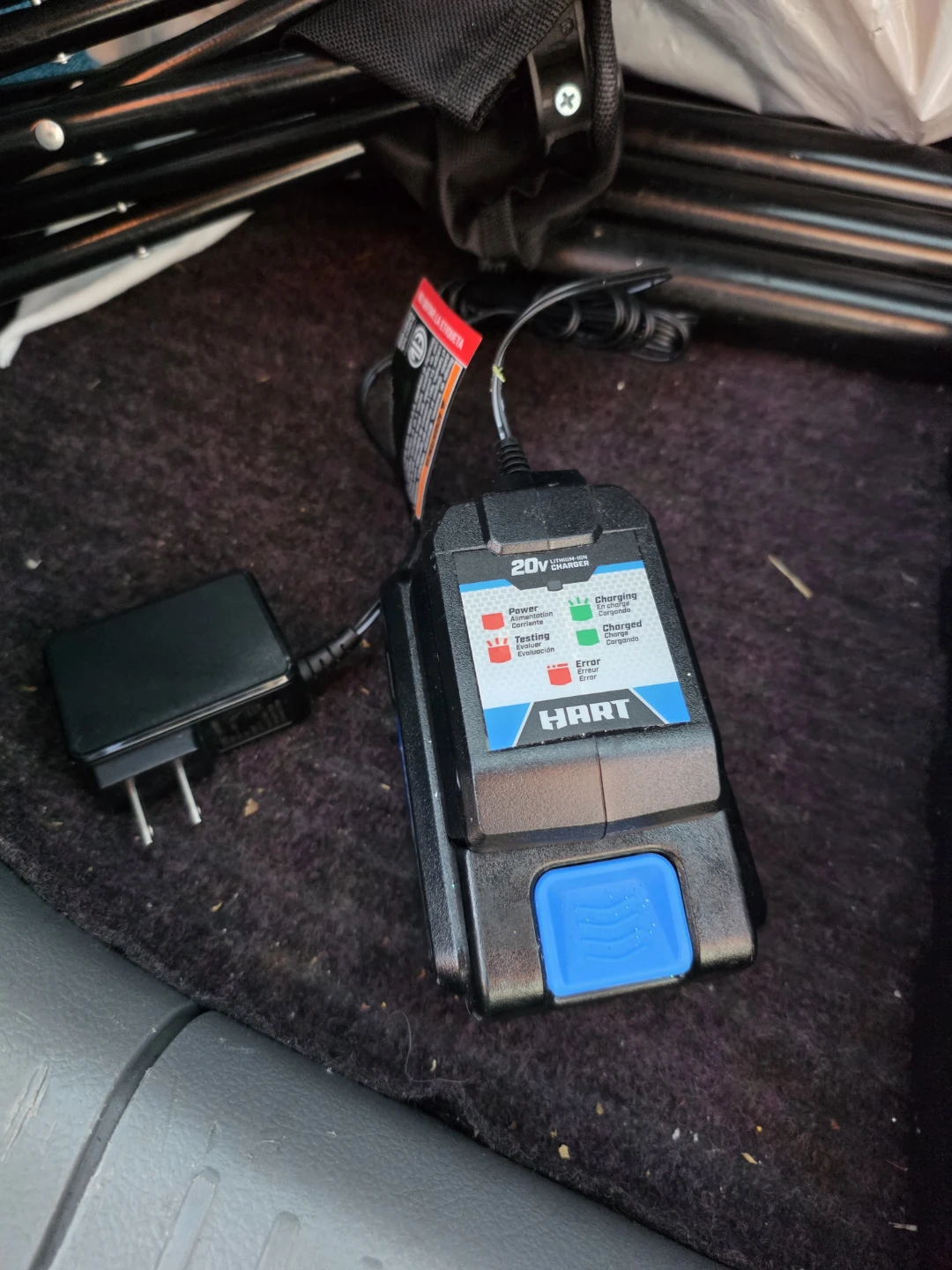 HART 20V Lithium-Ion Battery and Charger - photo 2
