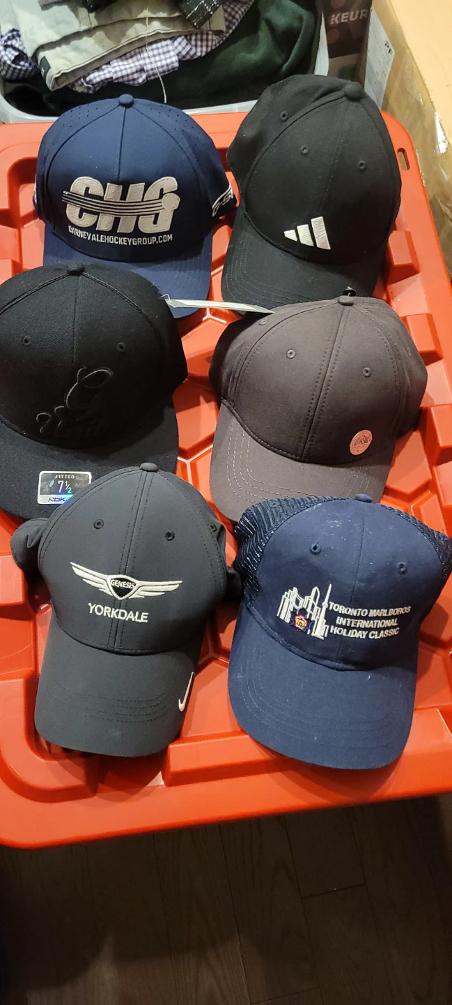 Assorted Baseball Caps - Mix of Brands all for 10$
