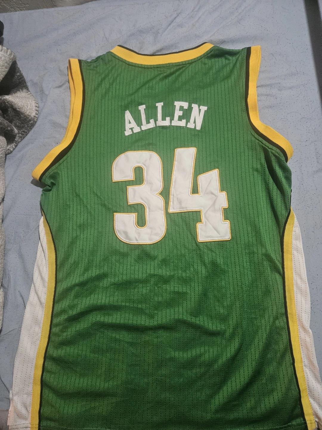 Retro Seattle Super Sonics #34 Ray Allen - photo 2