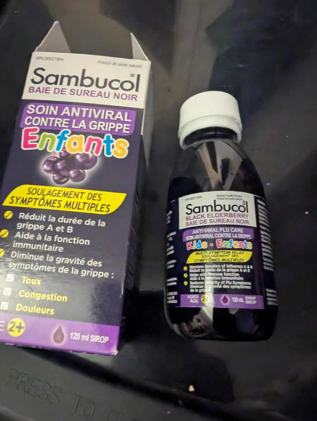 Free Sambucol Black Elderberry Syrup for Kids