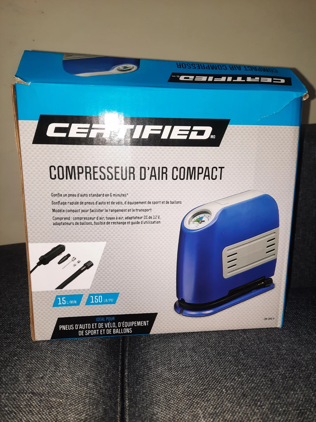 CERTIFIED COMPACT AIR COMPRESSOR