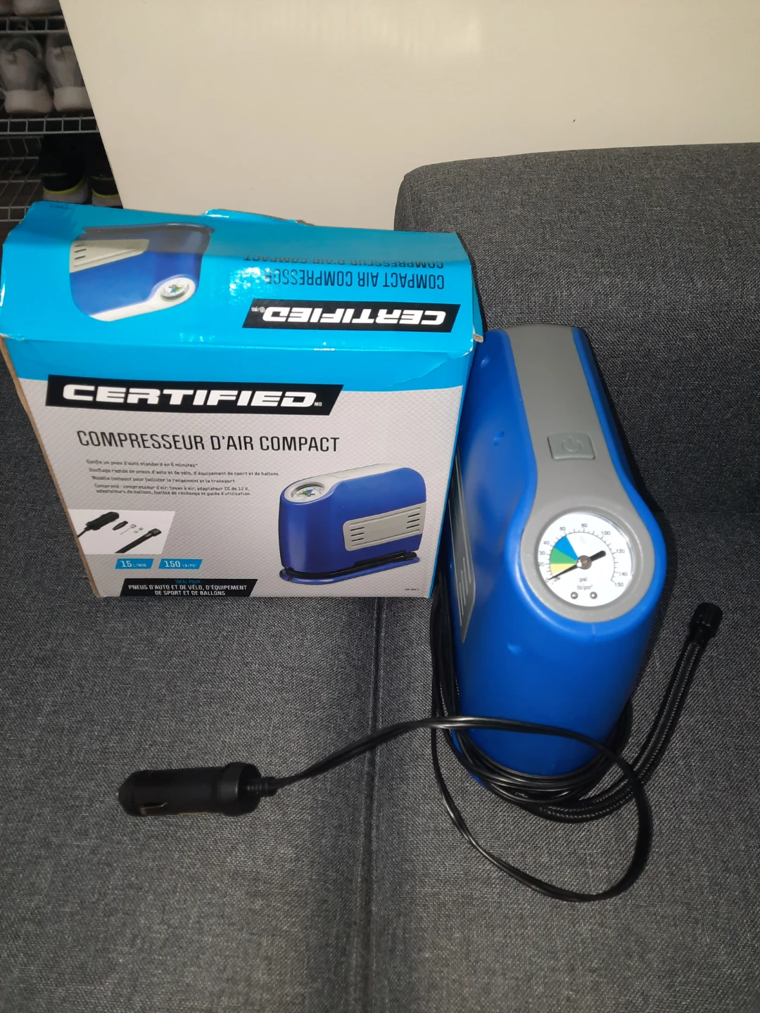 CERTIFIED COMPACT AIR COMPRESSOR - photo 2