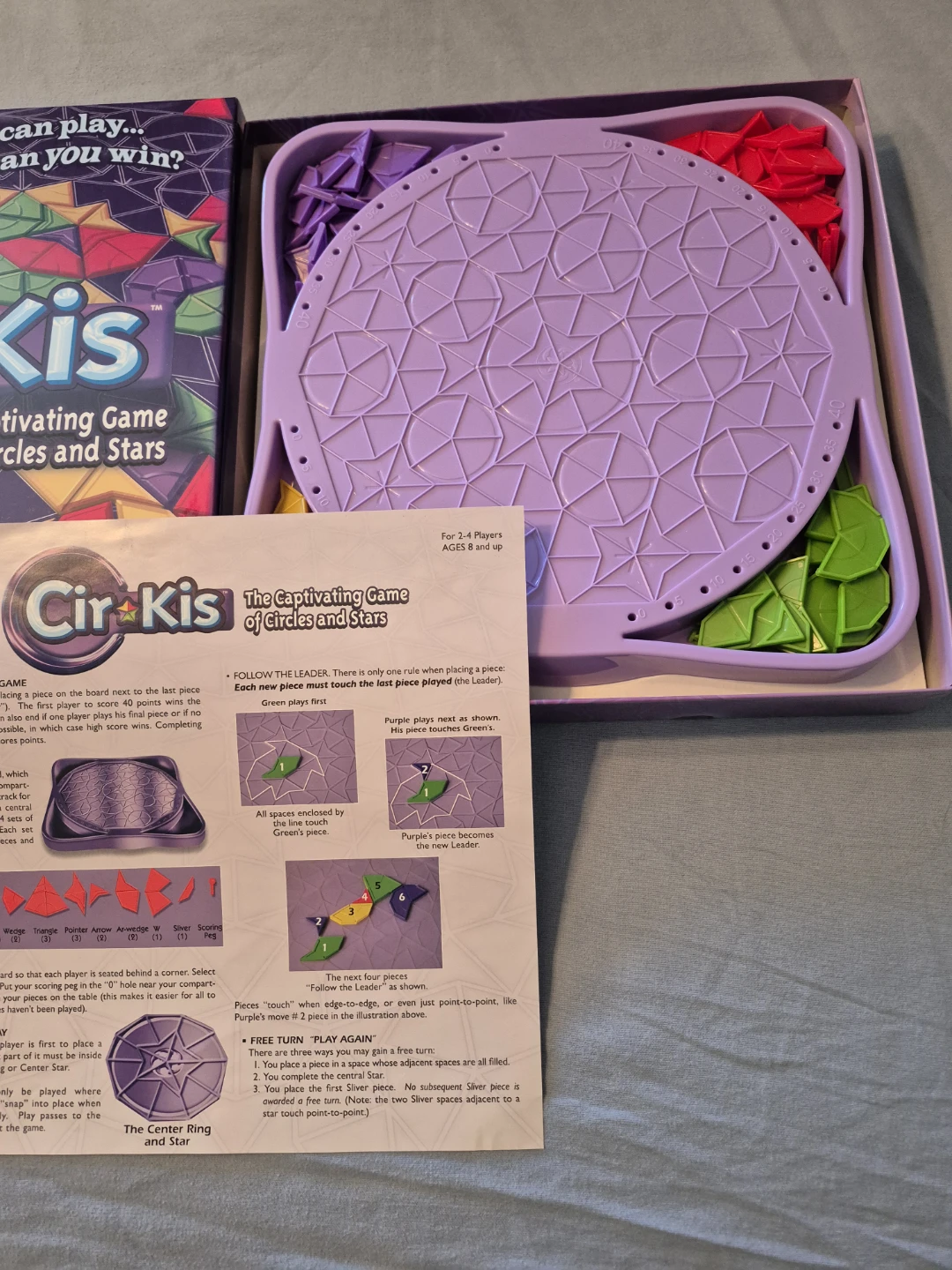 CirKis The Captivating Game of Circles and Stars Board Game - photo 2