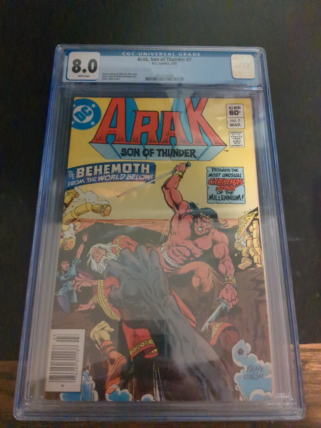 Arak, Son of Thunder #7 CGC 8.0 Comic Book