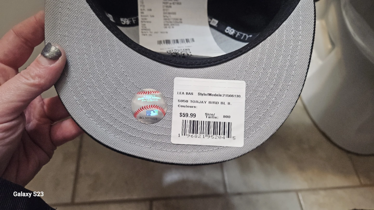 New Era Toronto Blue Jays 59FIFTY Hat Size 8