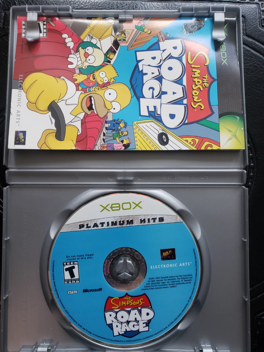 Xbox The Simpsons ROAD RAGE platinum hits - photo 2
