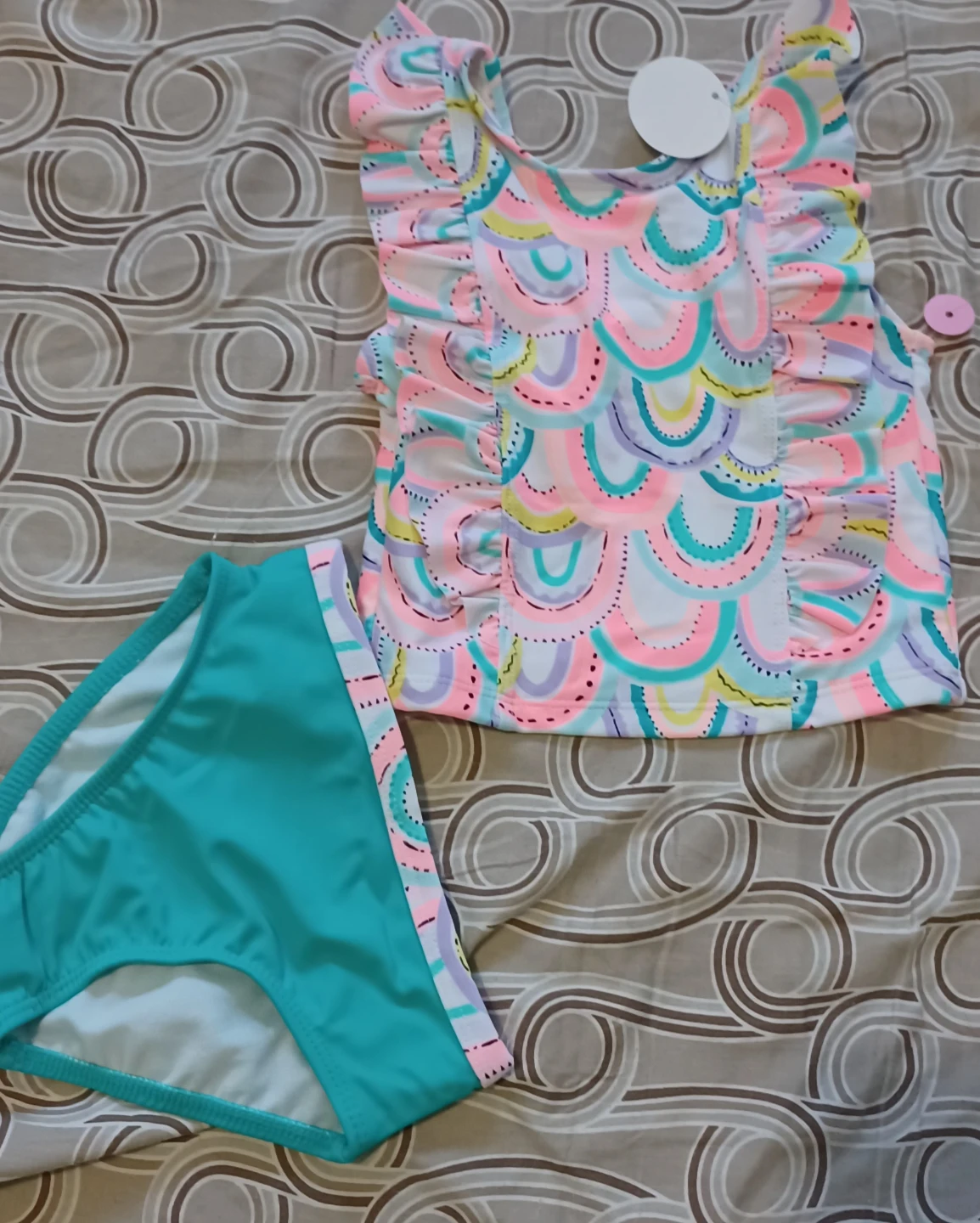 Girls Rainbow Swimsuit