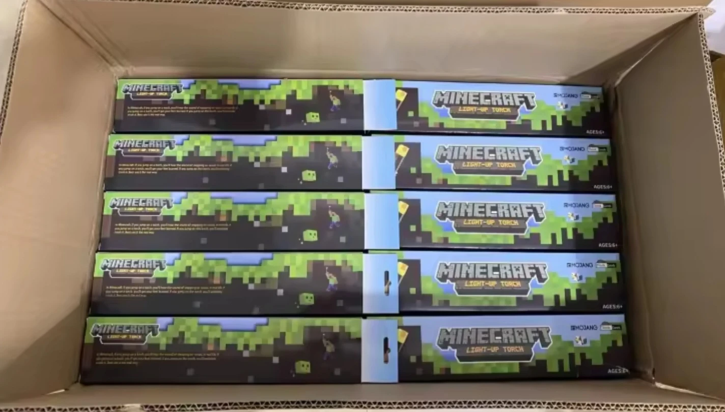 MINECRAFT TORCH LIGHTS NEW - photo 4