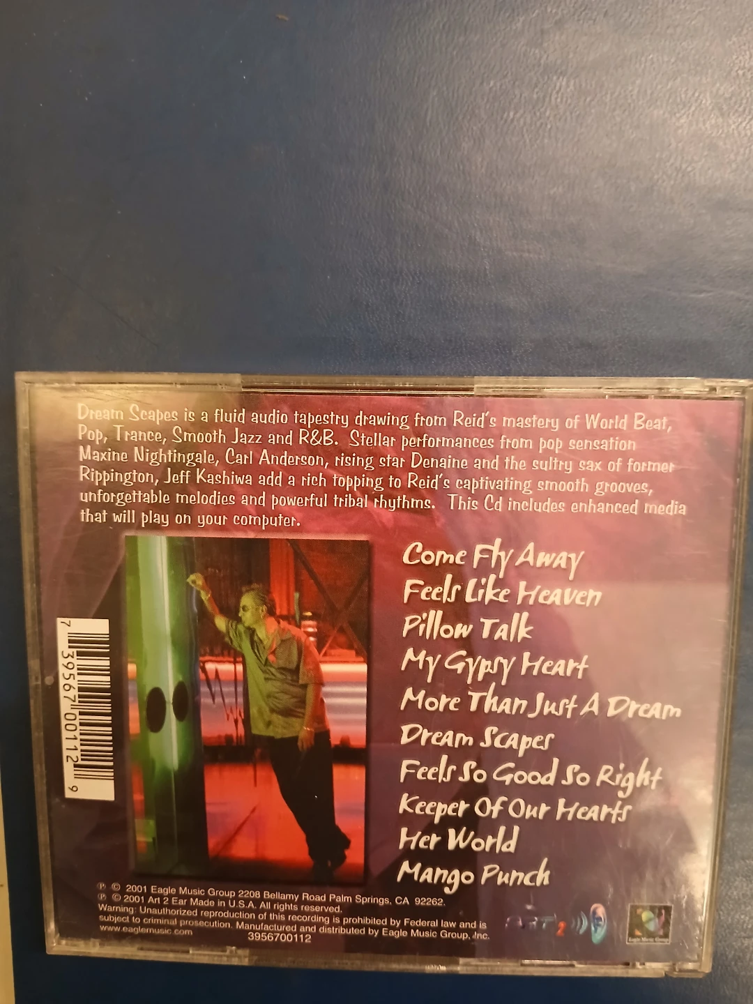 Steve Reid Dream Scapes CD - photo 2
