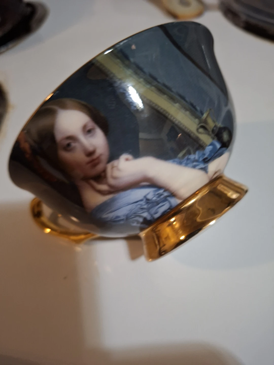 EUART Fine Porcelain "Trading" Bone China Cup - photo 4