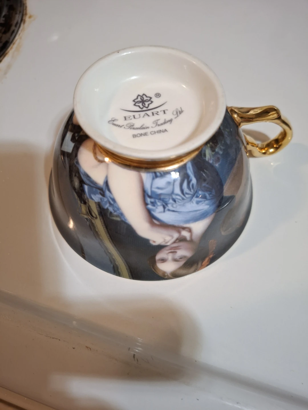 EUART Fine Porcelain "Trading" Bone China Cup - photo 5