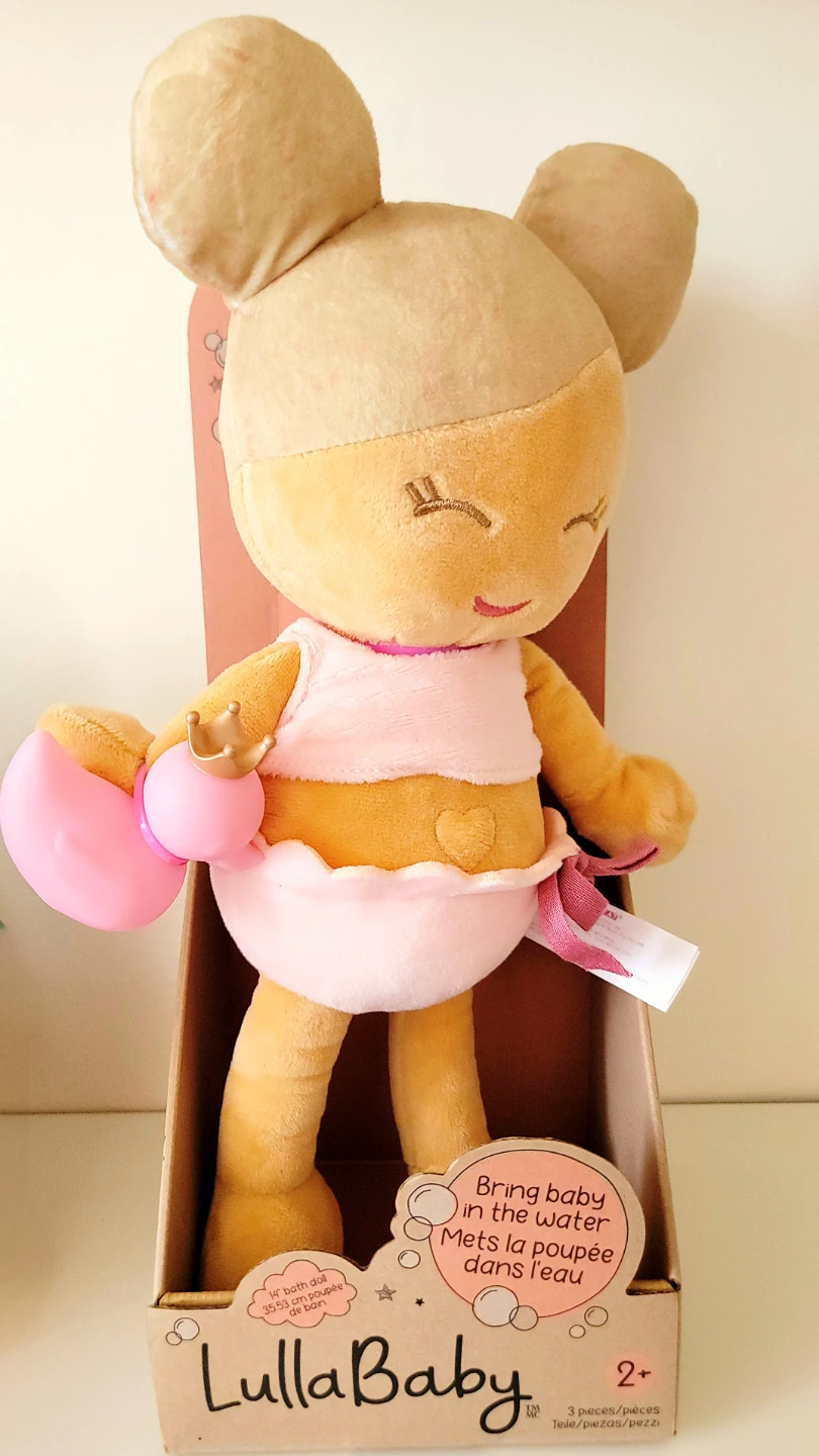 🆕️ LullaBaby 14" Soft Bath Doll (NIP)
