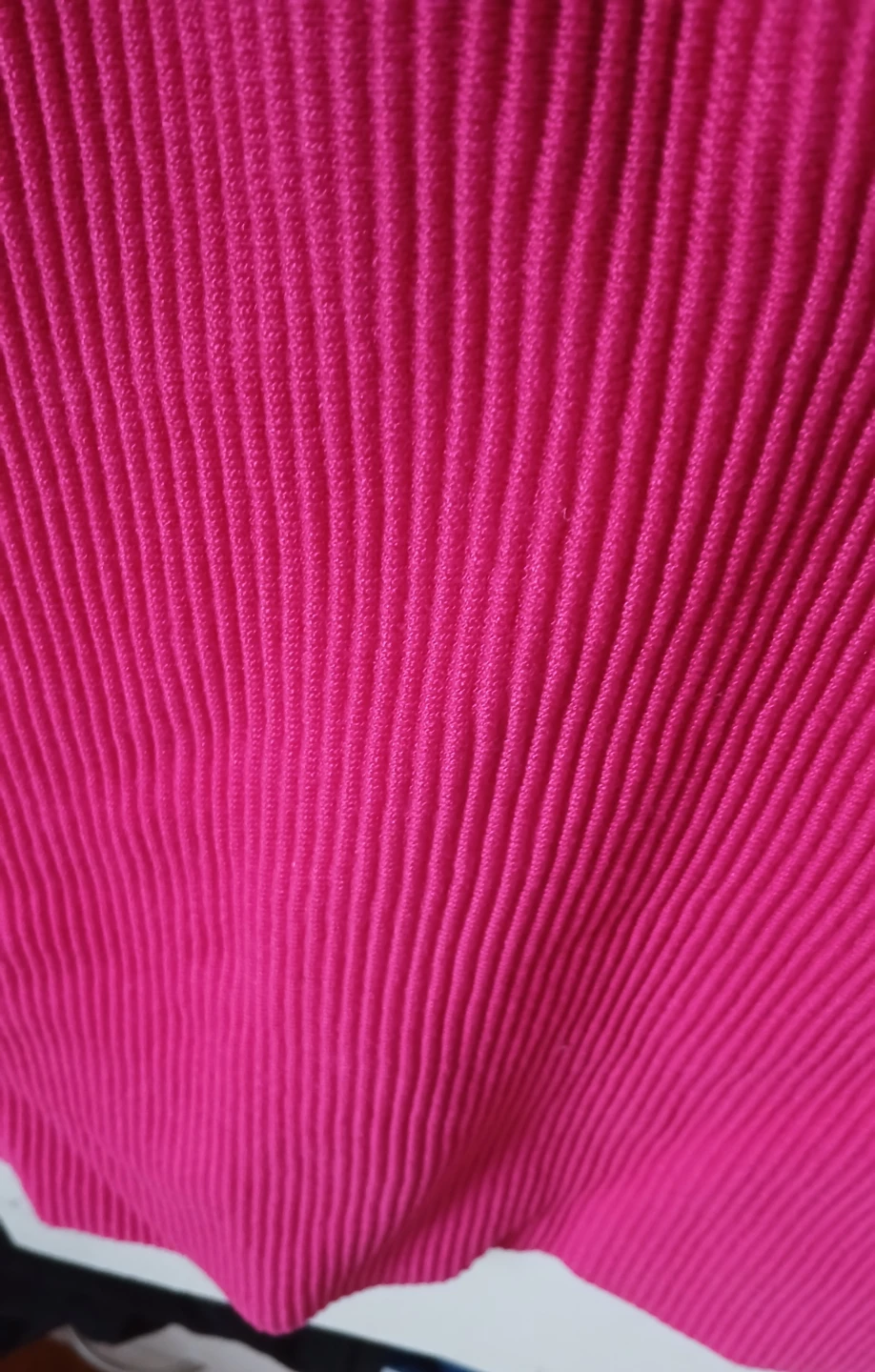 Love Tree Ribbed Tank Dress - Hot Pink - Size M - photo 5