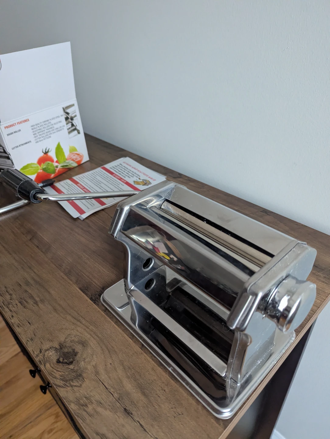 Nuvantee Pasta Machine 150 Roller with Pasta Cutter - photo 2