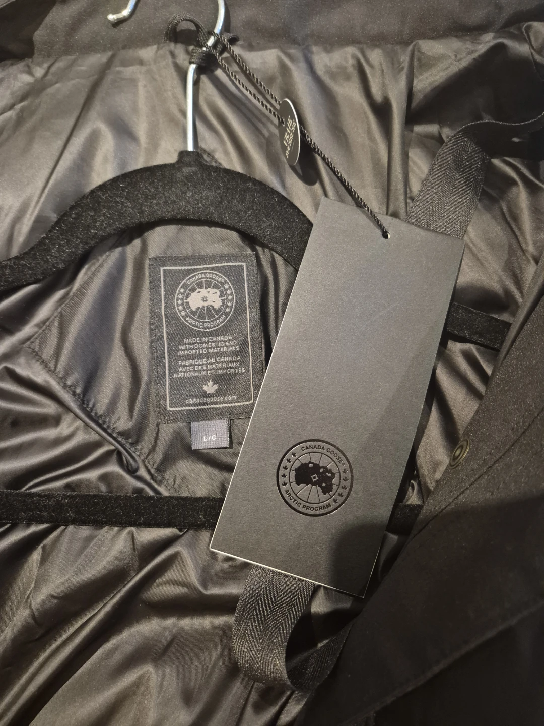 Canada Goose Ladies Altona Parka Black Label Size L - photo 2