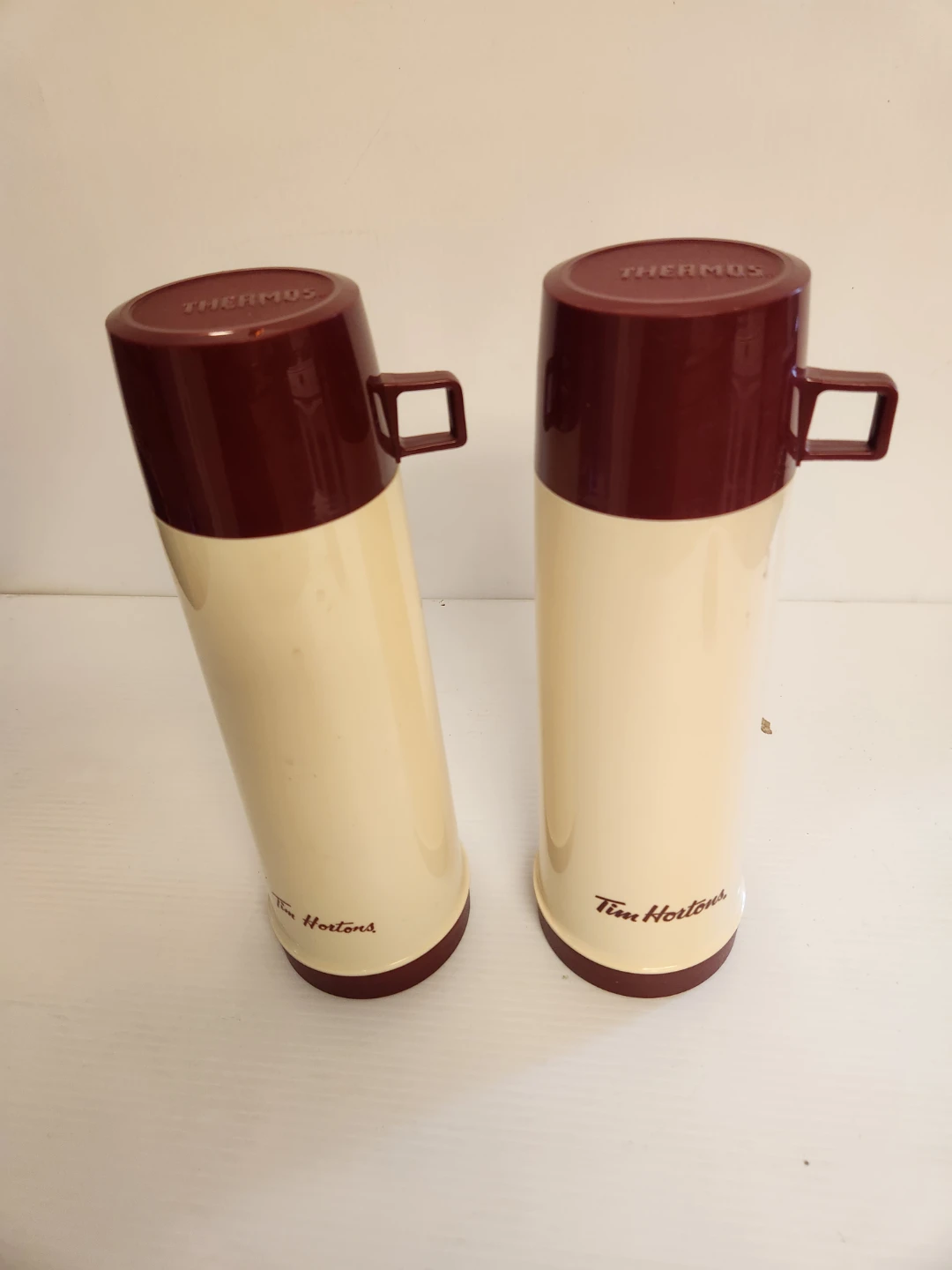 Vintage Tim Hortons Thermos Mugs (Set of 2) - photo 2