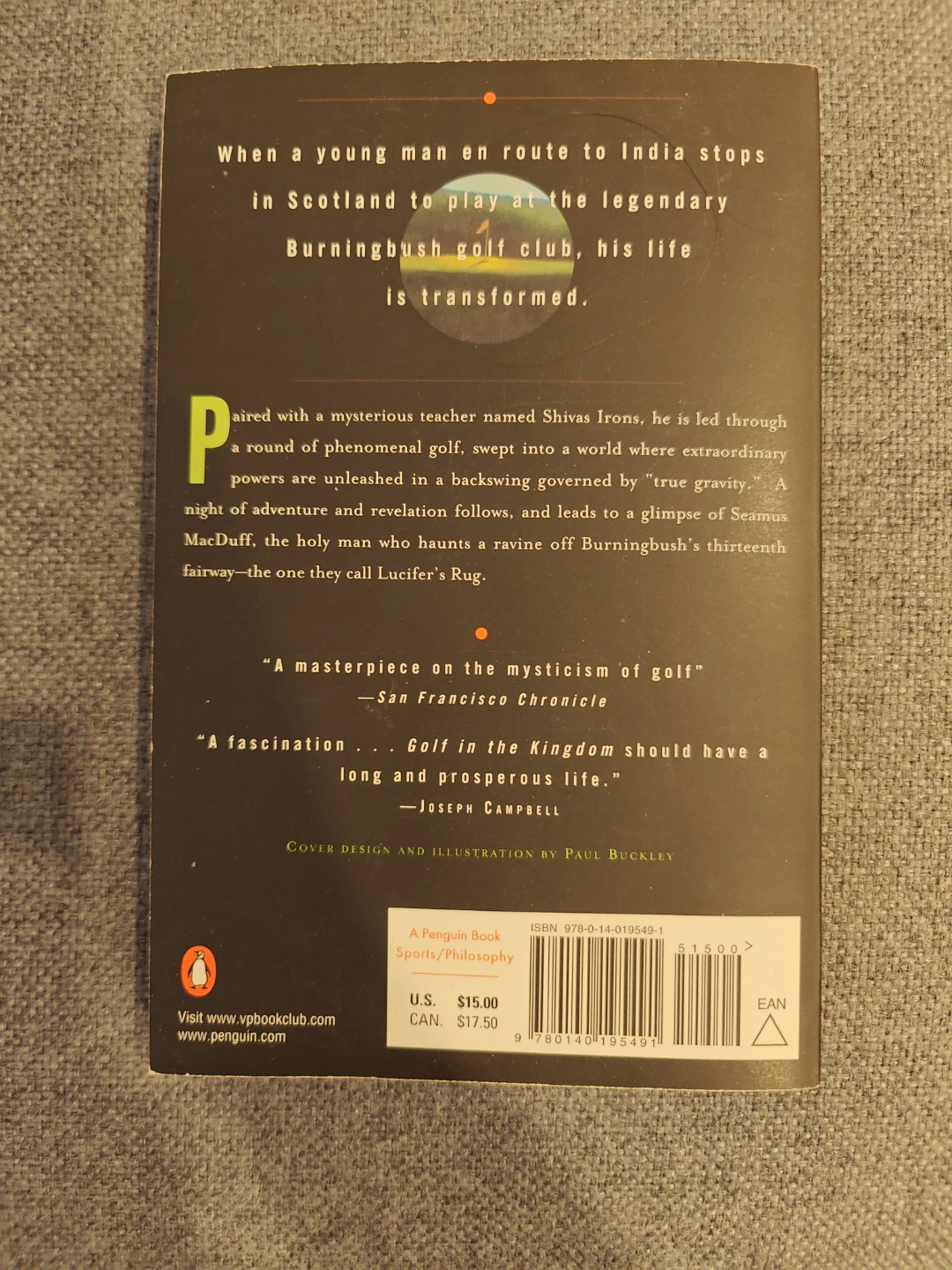 Golf in the Kingdom by Michael Murphy Book - photo 2