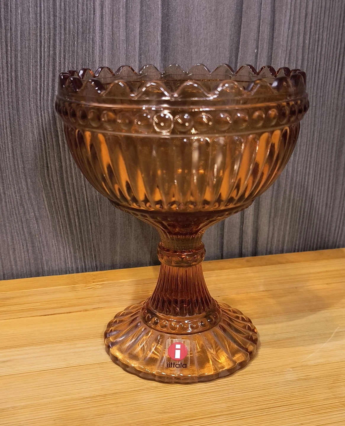 Iittala Marimekko Amber Glass Mariskooli Bowl (12cm)