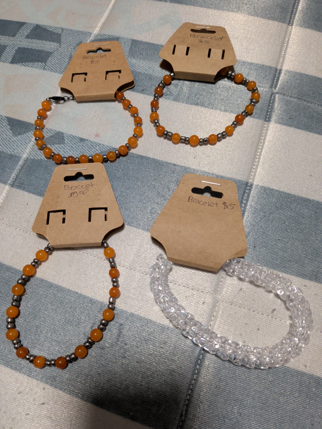 Assorted Handmade Beaded Bracelets