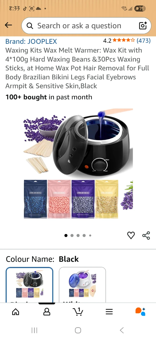 Wax Warmer Kit