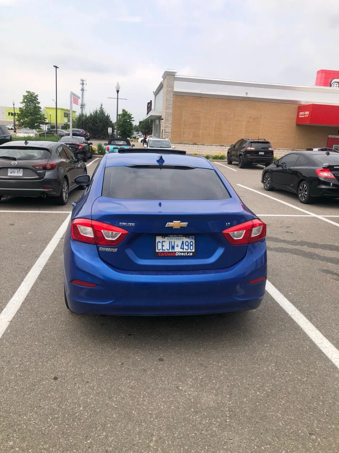 Blue Chevrolet Cruze LT - photo 2