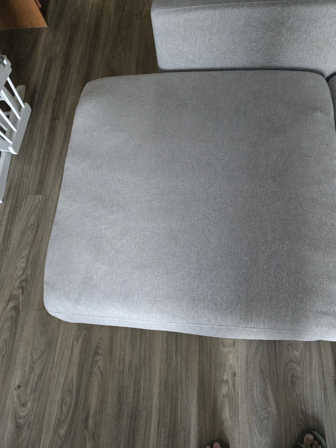 Grey Sectional Sofa with Chaise - photo 3