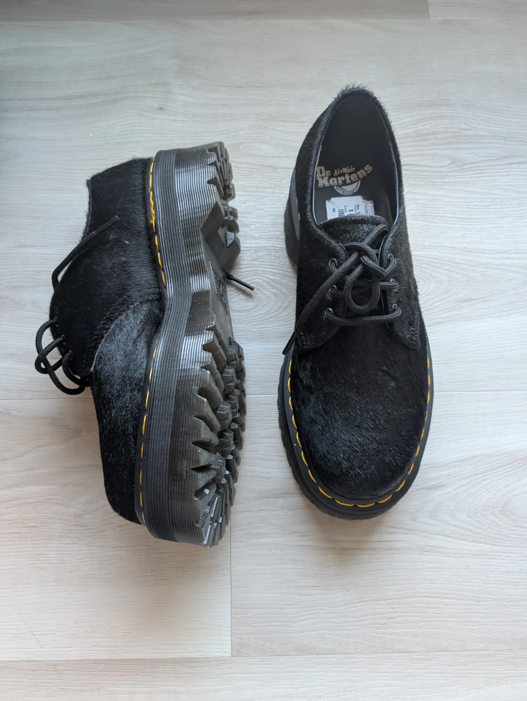 Dr. Martens 🖤 Pony Hair Platforms