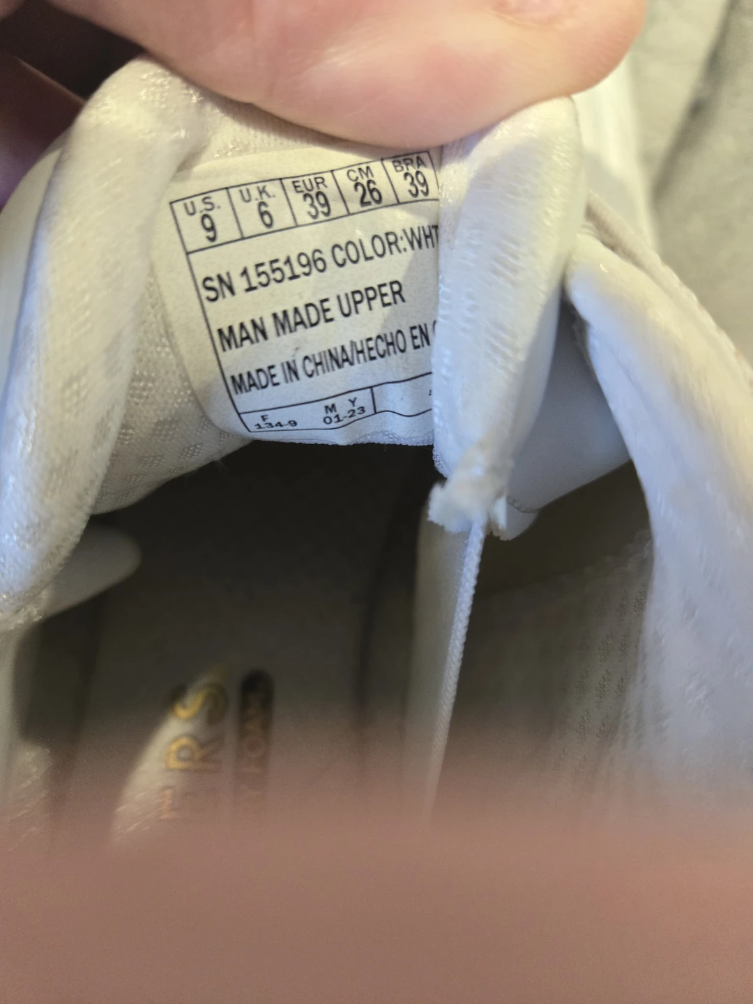 Skechers Women's White & Rose Gold Sneakers Size 9 - photo 2