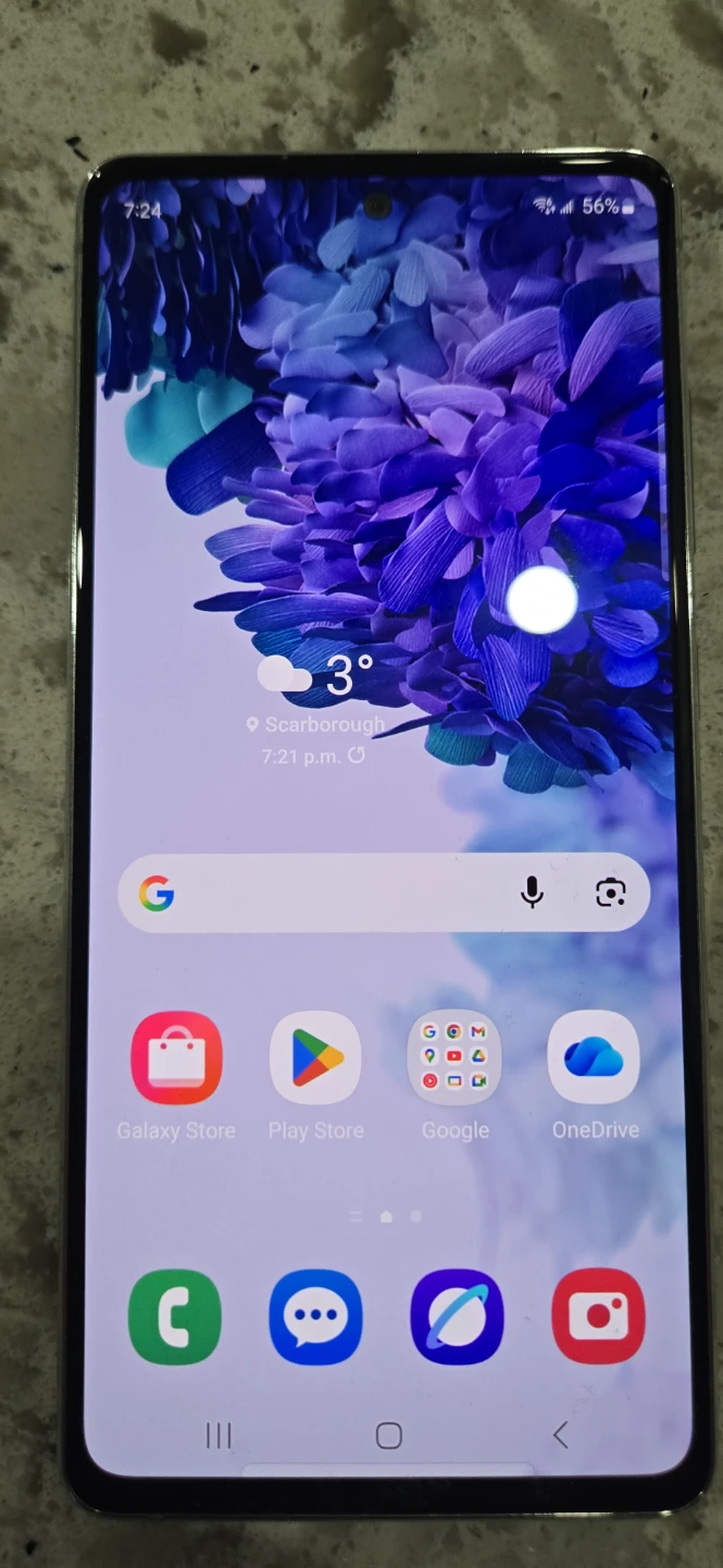 Samsung Galaxy S20 FE 5G White Smartphone - photo 4