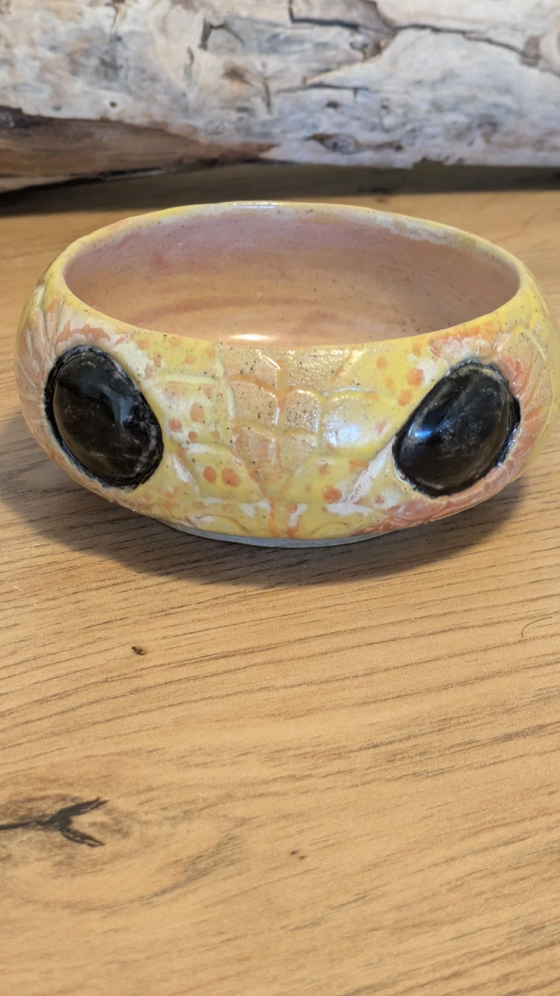 Handmade Ceramic Snake Bowl - photo 5