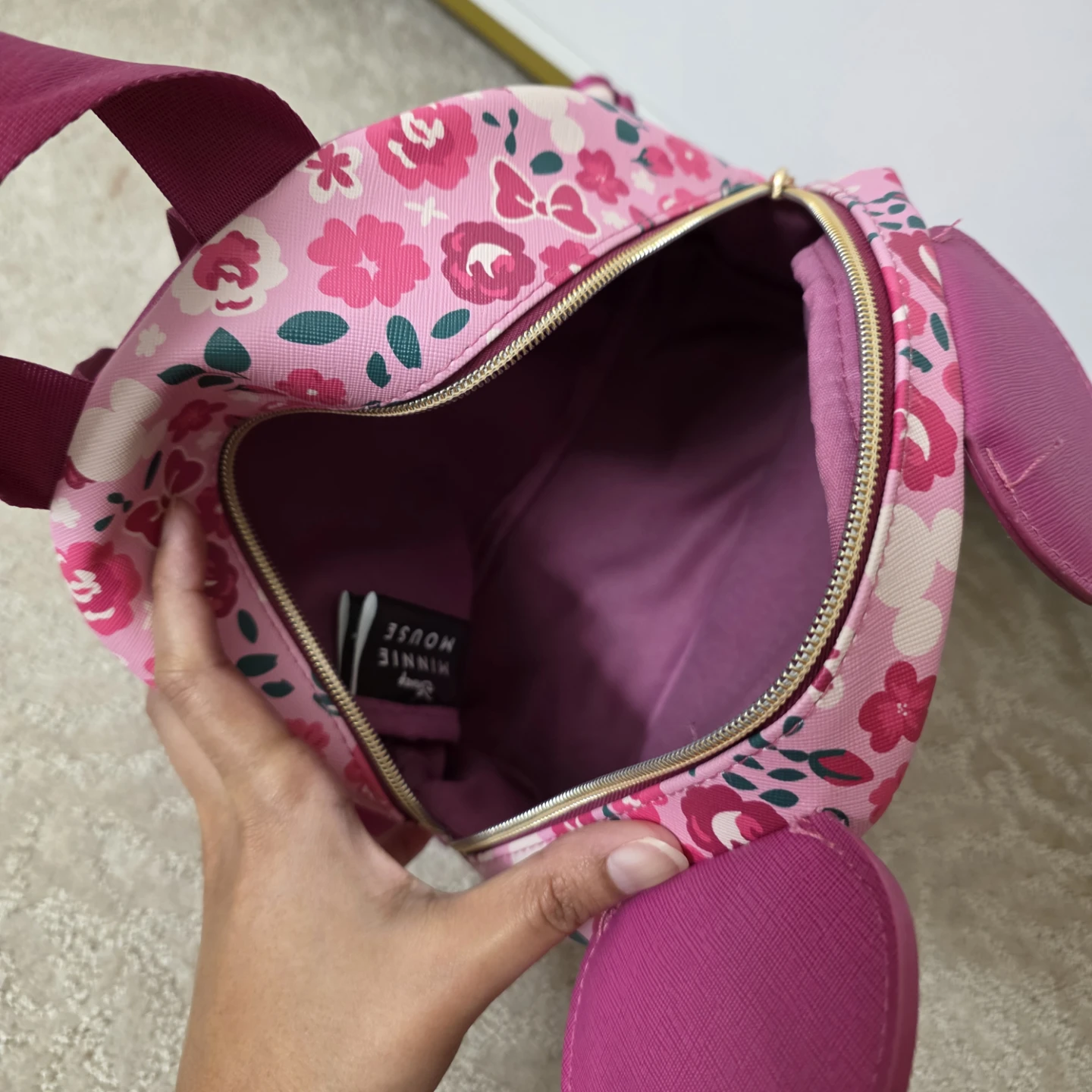 Disney Minnie Mouse Floral Mini Backpack - photo 4