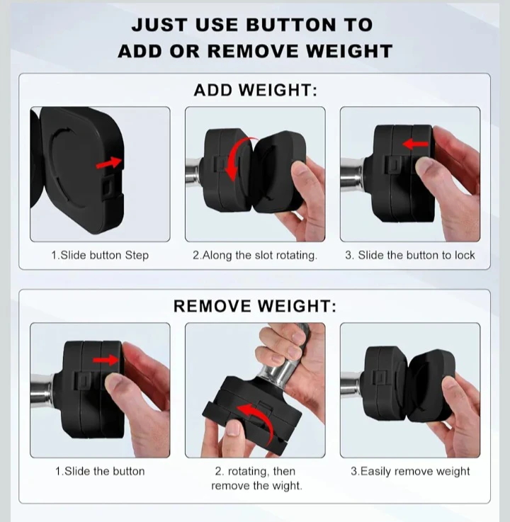 Adjustable Dumbbell Set - photo 2