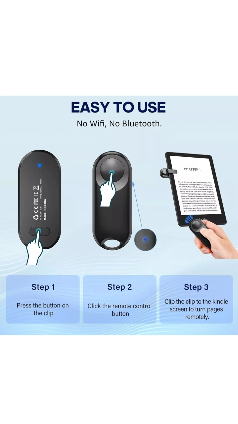 Wireless Page Turner Remote Control for E-readers🧡 - photo 2