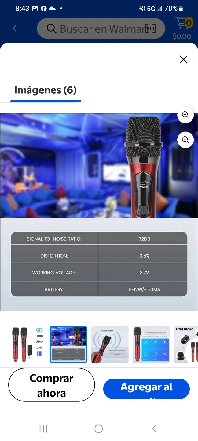 Wireless Dynamic Microphone with Receiver - photo 2