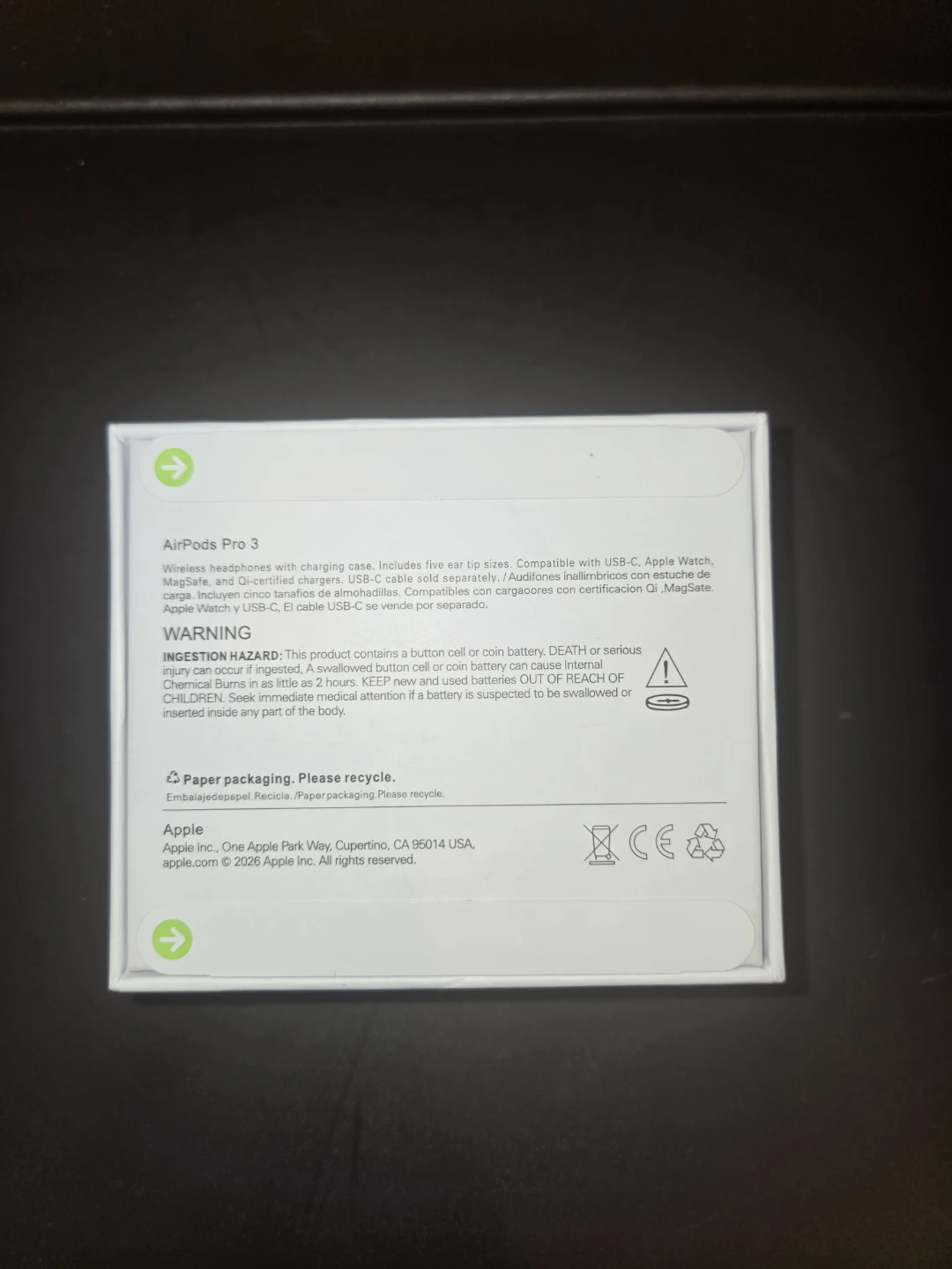 Apple AirPods Pro 3rd Generation Wireless Earbuds - photo 2