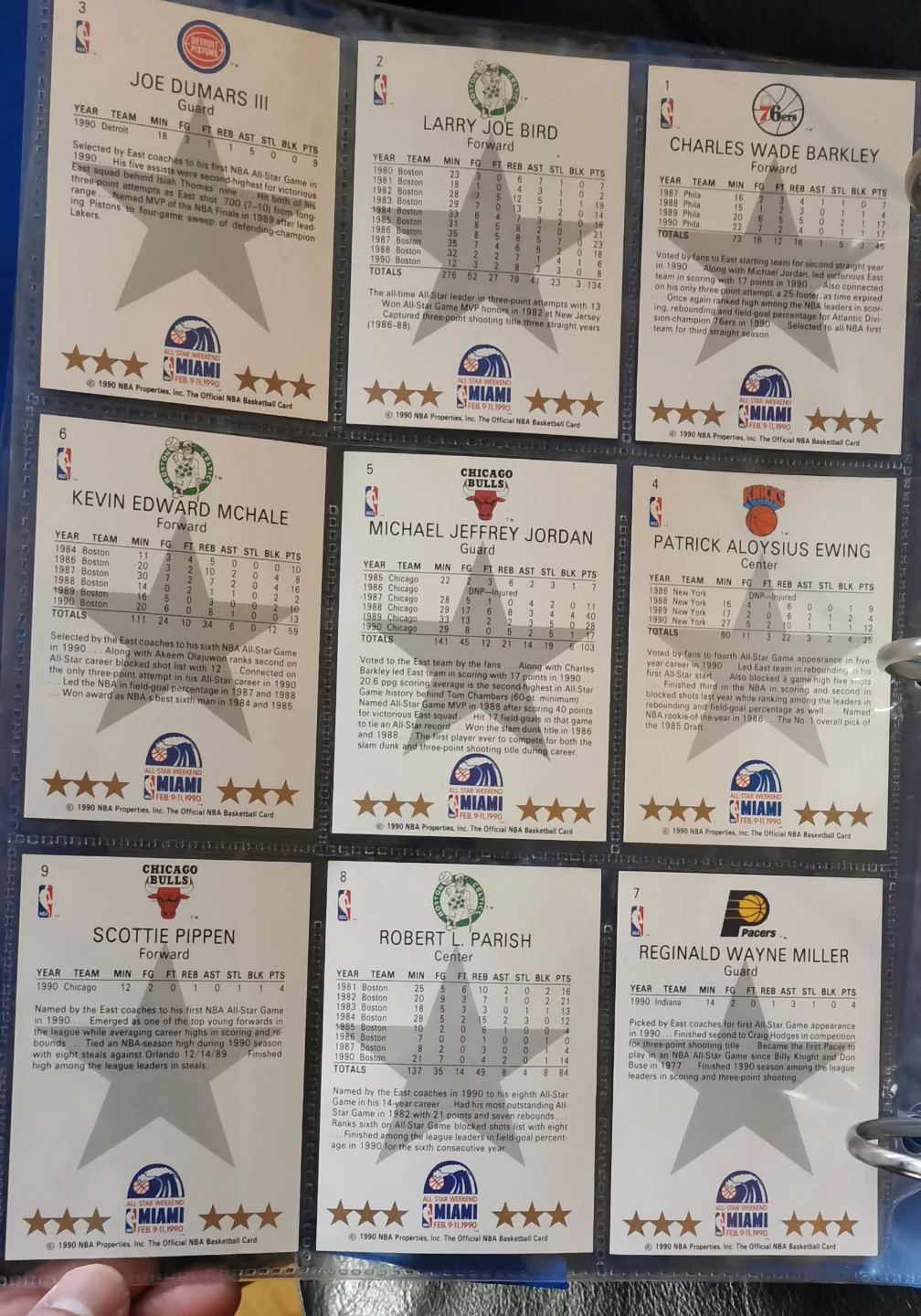 Hoops 1990 NBA All-Star. (26 cards) - photo 4