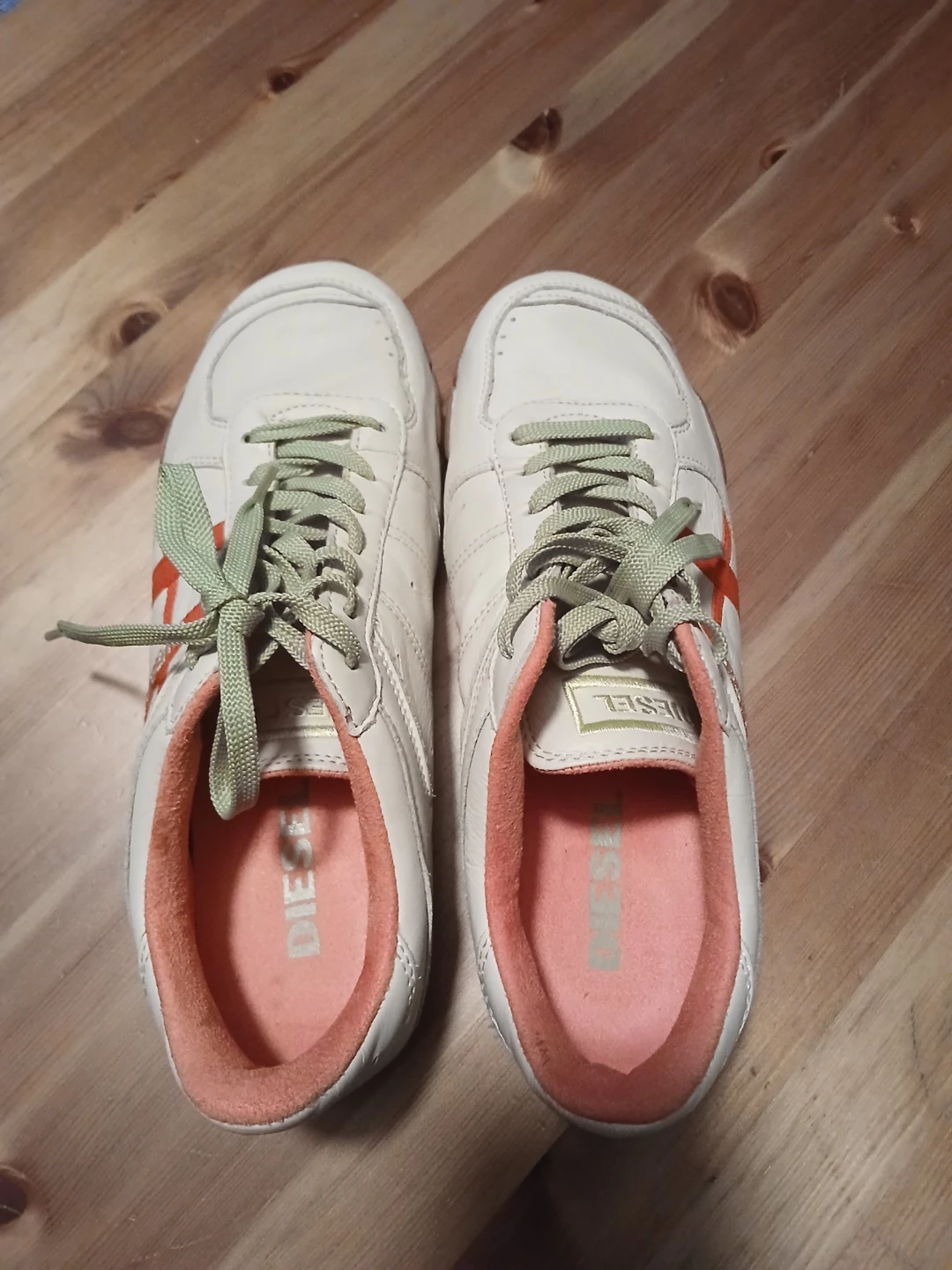 Diesel Women's Leather Sneakers - Size 39 - photo 3