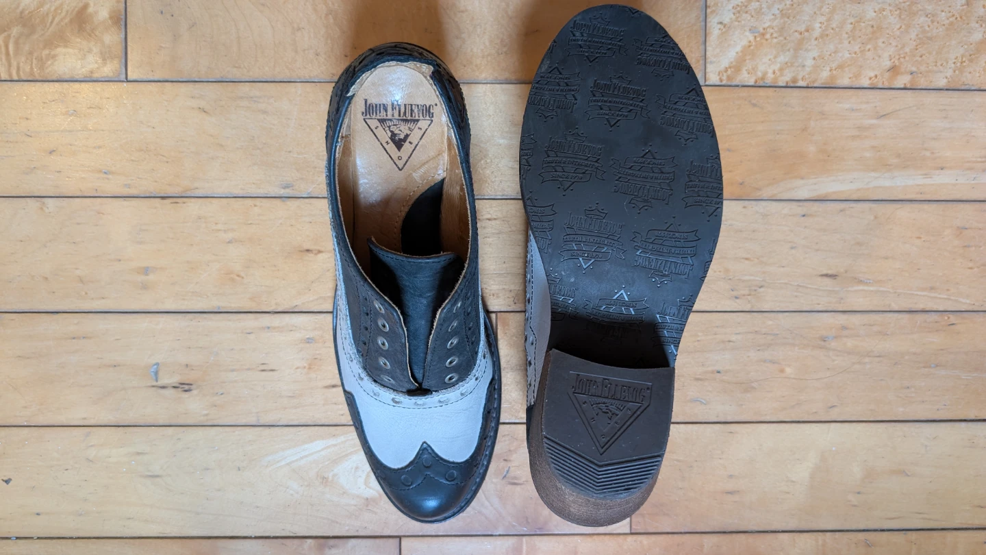 black & white Fluevogs - photo 3
