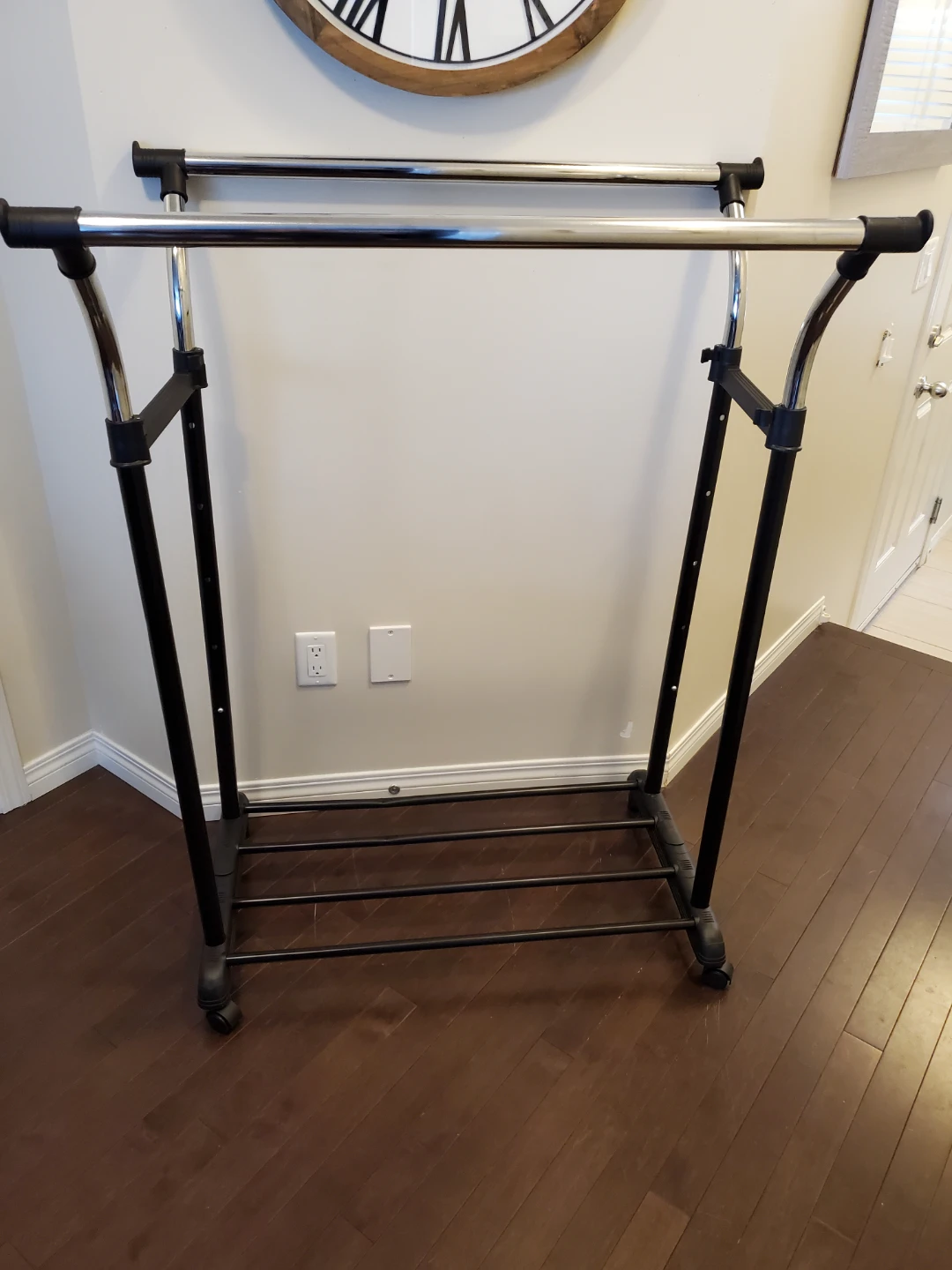 Double Rod Garment Rack
