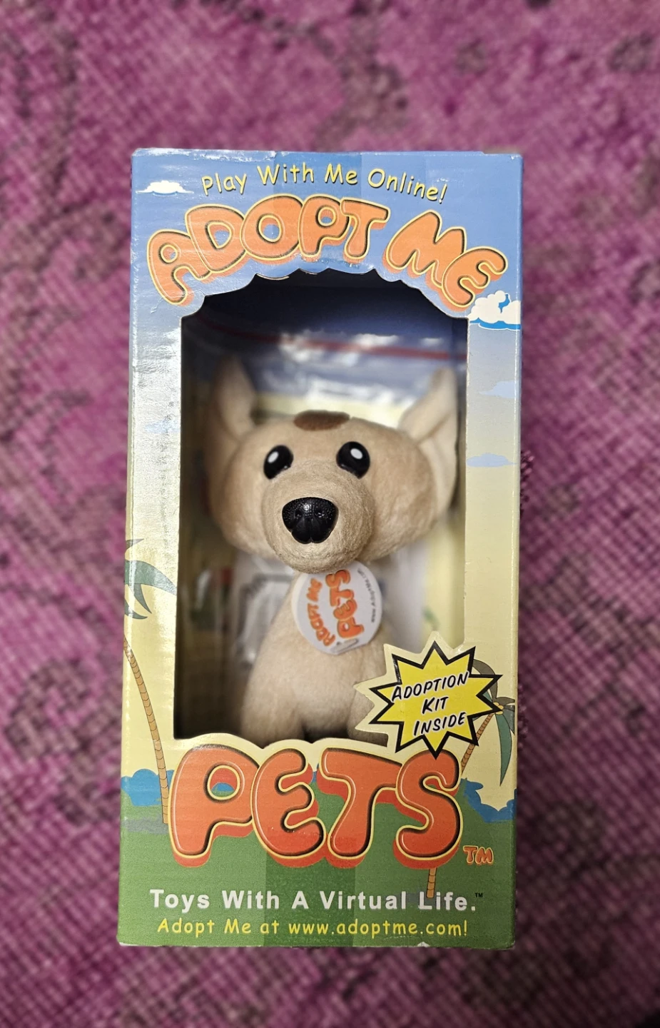 Chihuahua-Adopt Me Pets plush toy with adoption kit