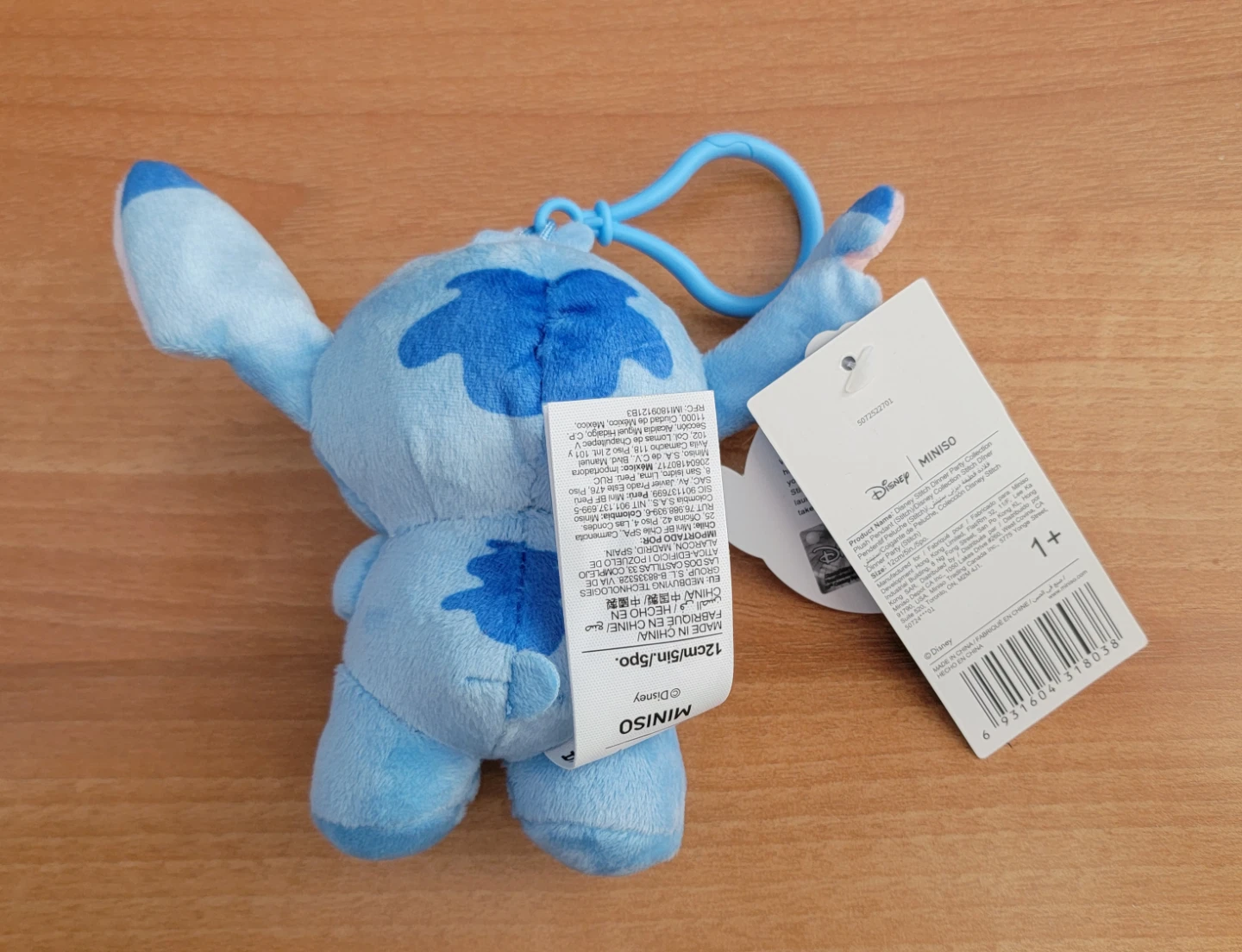 🧡 Disney Stitch Plush Keychain (Miniso) - photo 2
