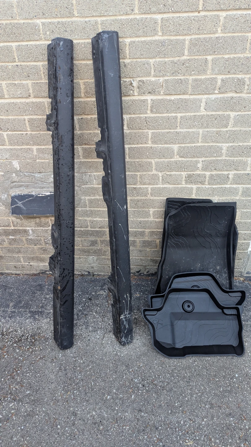 Rocker Panel Trim/ All Weather Mats - Jeep Wrangler JL 2 door - photo 2